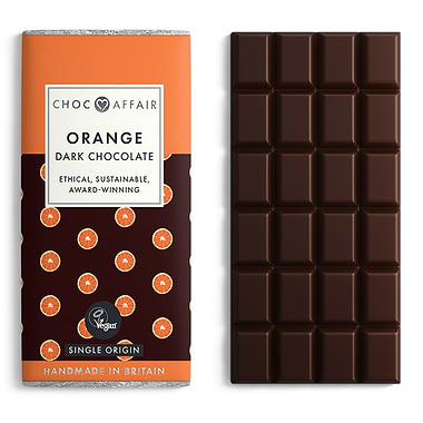 Choc Affair Orange Milk Chocolate 90g