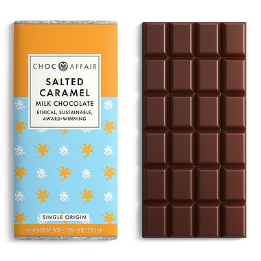 Choc Affair Salted Caramel Milk Chocolate 90g