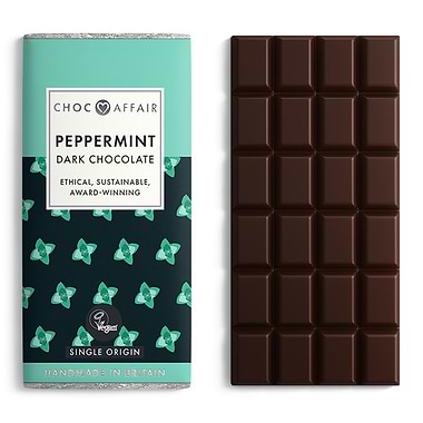 Choc Affair Peppermint Dark Chocolate 90g