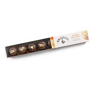 Brodies Ginger Delights Chocolate 100g