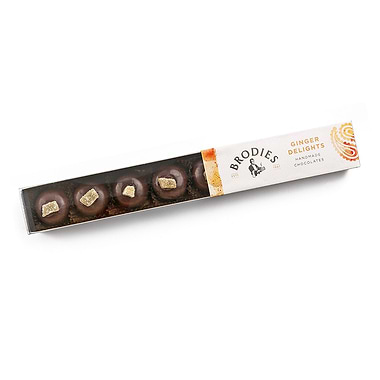 Brodies Ginger Delights Chocolate 100g