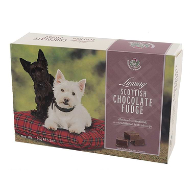 Gardiners Scottie Dog Chocolate Fudge Carton 150g