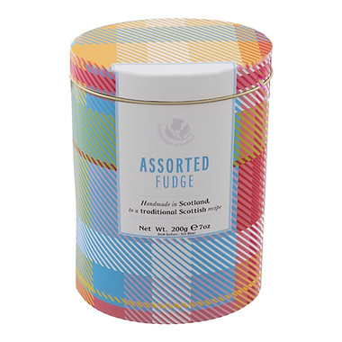 Gardiners Assorted Fudge Tartan Tin 200g