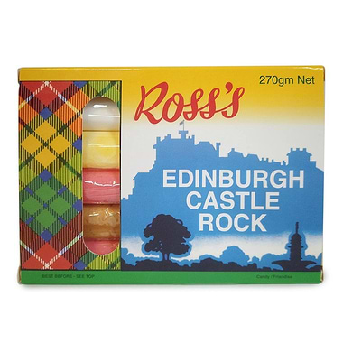 Edinburgh Castle Rock 12 Stick Box