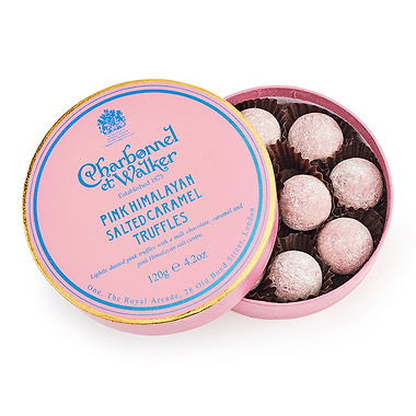 Charbonnel Et Walker Pink Himalayan Salted Caramel Chocolate Truffles 120g
