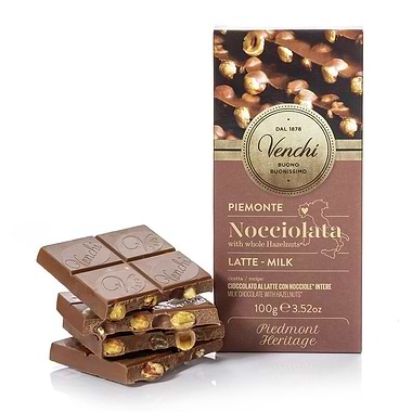 Venchi's Hazelnut Milk Chocolate Bar