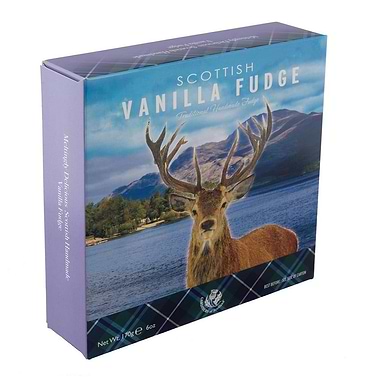 Gardiners Red Deer Vanilla Fudge Carton 170g
