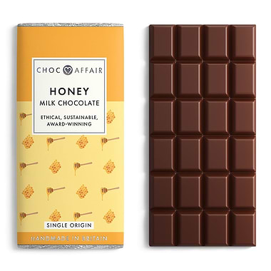 Choc Affair Honey Milk Chocolate 90g