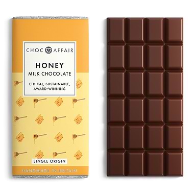 Choc Affair Honey Milk Chocolate 90g