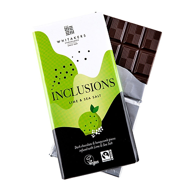 Dark Chocolate, Lime & Sea Salt Bar