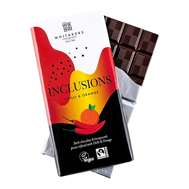 Dark Chocolate, Chilli & Orange Bar
