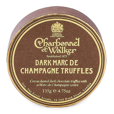 Charbonnel et Walker Dark Marc De Champagne Truffles 135g