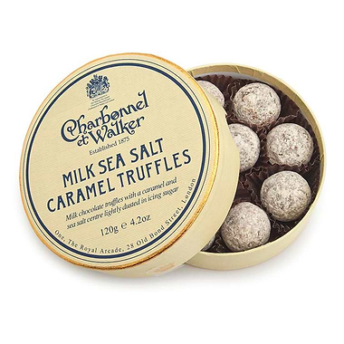 Charbonnel Et Walker Milk Sea Salt Caramel Chocolate Truffles 120g