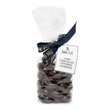 The House of Bruar Dark Chocolate Coated Almonds 200g