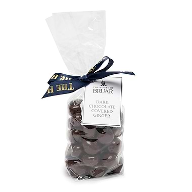The House of Bruar Dark Chocolate Coated Ginger 200g
