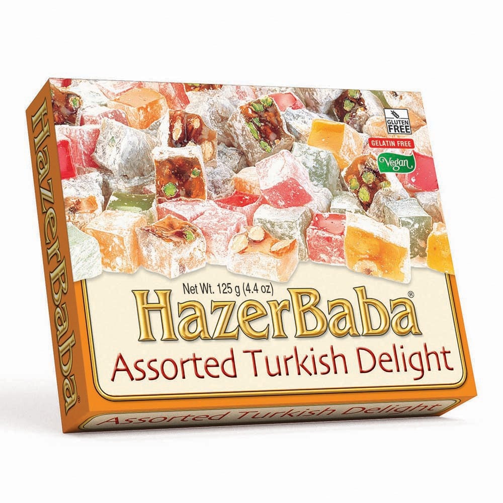 Hazer Baba Assorted Turkish Delight Carton 125g