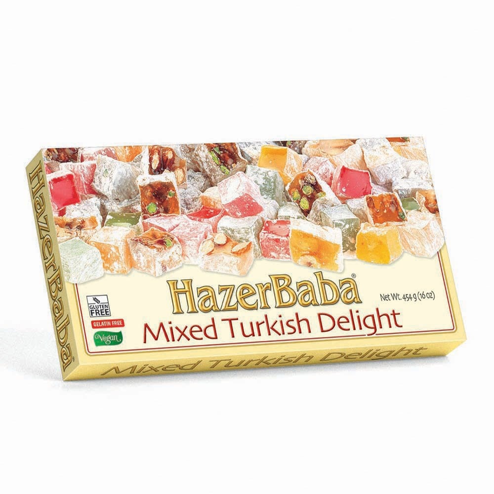 Hazer Baba Mixed Turkish Delight Carton 454g