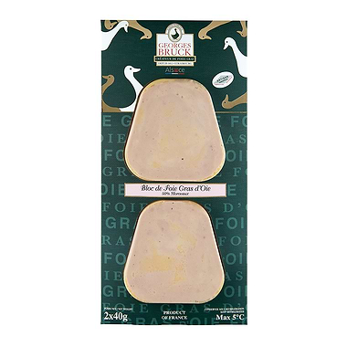 Bloc Goose Foie Gras Two Slices 2x40g