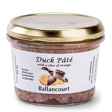 Ballancourt Duck Pâté With A Slice Of Orange 180g