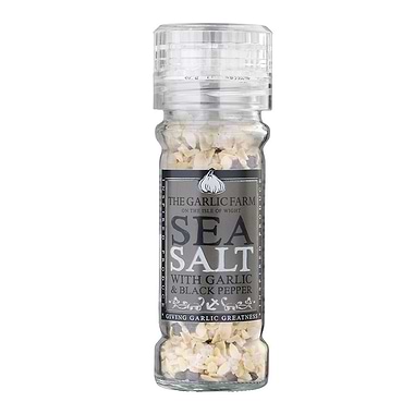 Sea Salt With Garlic & Black Pepper 60g