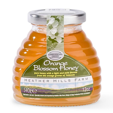 Heather Hills Orange Blossom Mild Honey 12 Oz