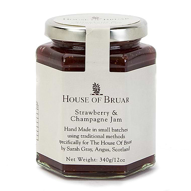 The House of Bruar Strawberry & Champagne Jam 340g