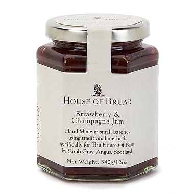 The House of Bruar Strawberry & Champagne Jam 340g