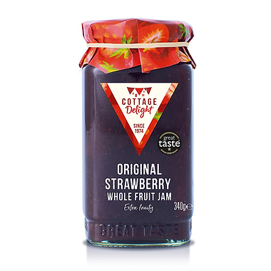 Original Strawberry Whole Fruit Jam 340g