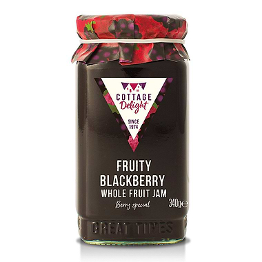 Fruity Blackberry Whole Fruit Jam 340g