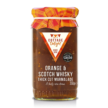 Orange & Scotch Whisky Thick Cut Marmalade 350g