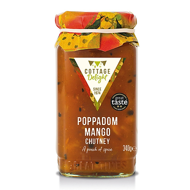 Poppadom Mango Chutney 340g