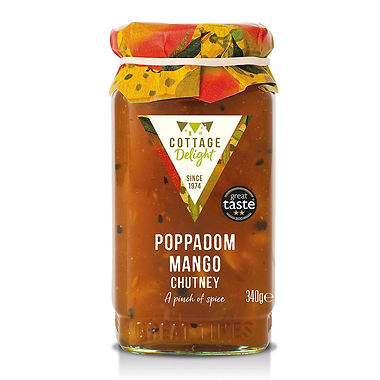 Poppadom Mango Chutney 340g