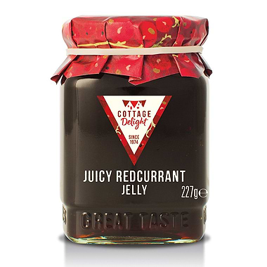 Cottage Delight Juicy Redcurrant Jelly 227g