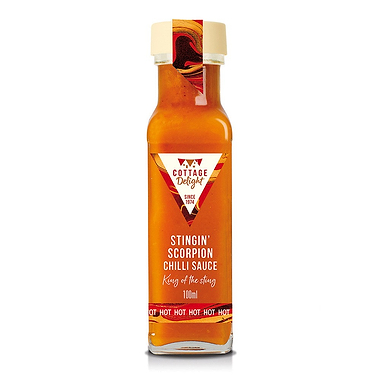 Cottage Delight Stingin' Scorpion Chilli Sauce 100ml