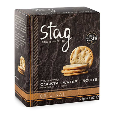 Cocktail Original Water Biscuits 125g