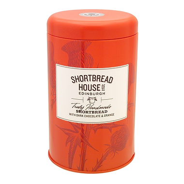 Shortbread House of Edinburgh Choc & Orange Tin 140g