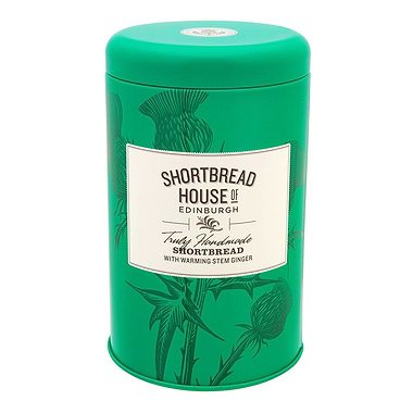 Shortbread House of Edinburgh Stem Ginger Tin 140g
