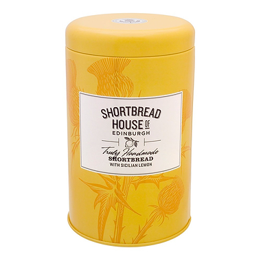 Shortbread House of Edinburgh Sicilian Lemon Tin 140g