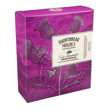 Shortbread House of Edinburgh Cinnamon & Demerara Box 150g