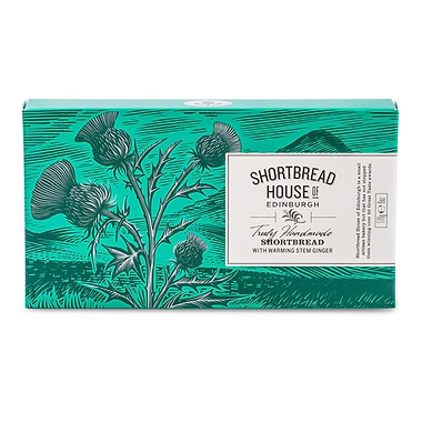 Shortbread House of Edinburgh  Shortbread With Stem Ginger Box 170g