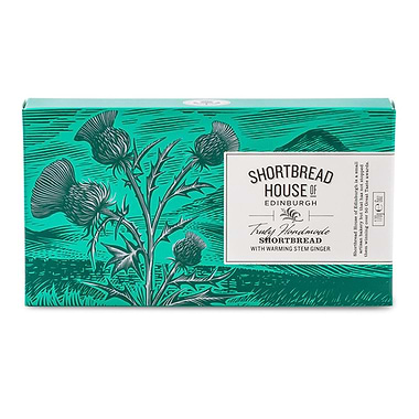 Shortbread House of Edinburgh Shortbread With Stem Ginger Box 170g
