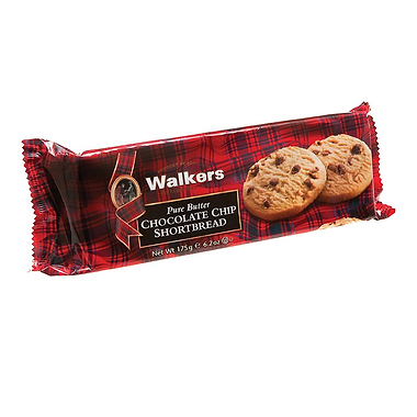 Walkers Chocolate Chip Shortbread Pack 175g