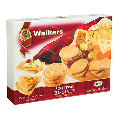 Walkers Shortbread Scottish Savoury Biscuit Selection 250g
