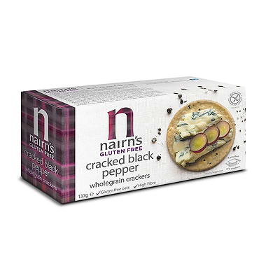 Gluten Free Wholegrain Black Pepper Crackers