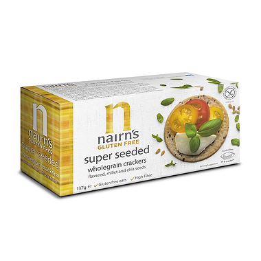 Gluten Free Wholegrain Seeded Crackers