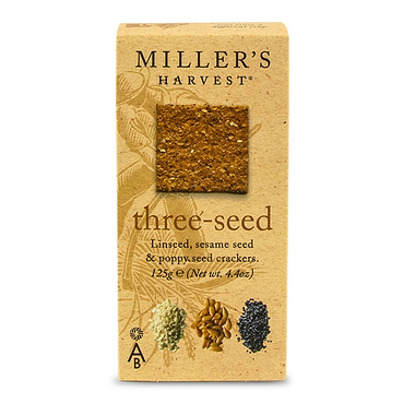Miller's Harvest Three Seed Crackers