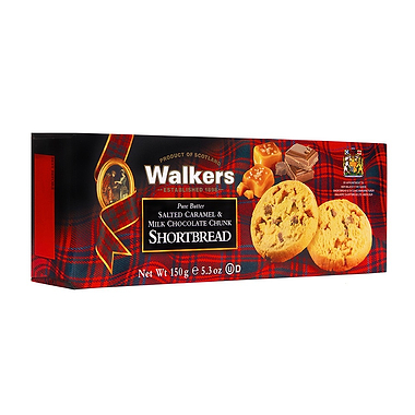 Salted Caramel & Milk Chocolate Shortbread