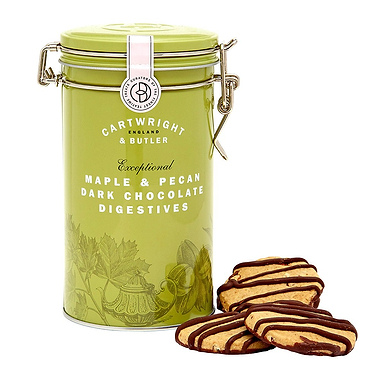 Maple & Pecan Digestive Biscuit Tin