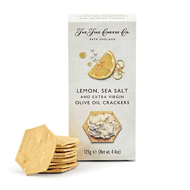 Lemon & Sea Salt Crackers 125g