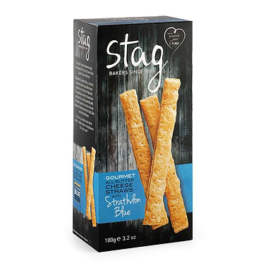 Strathdon Blue Cheese Straws 100g